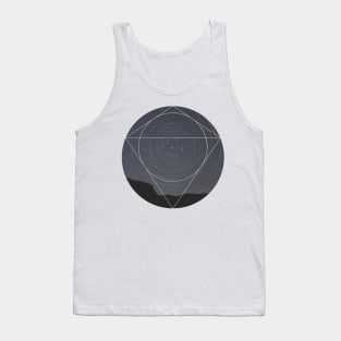 Spinning Universe Geometric Photography Tank Top